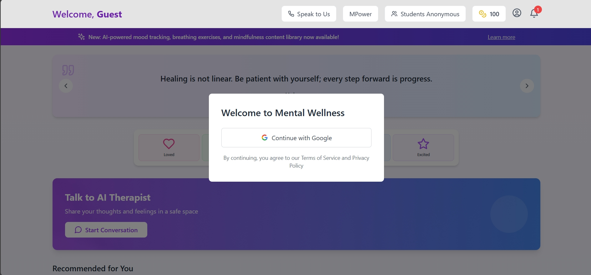 Mental Health Chat Bot